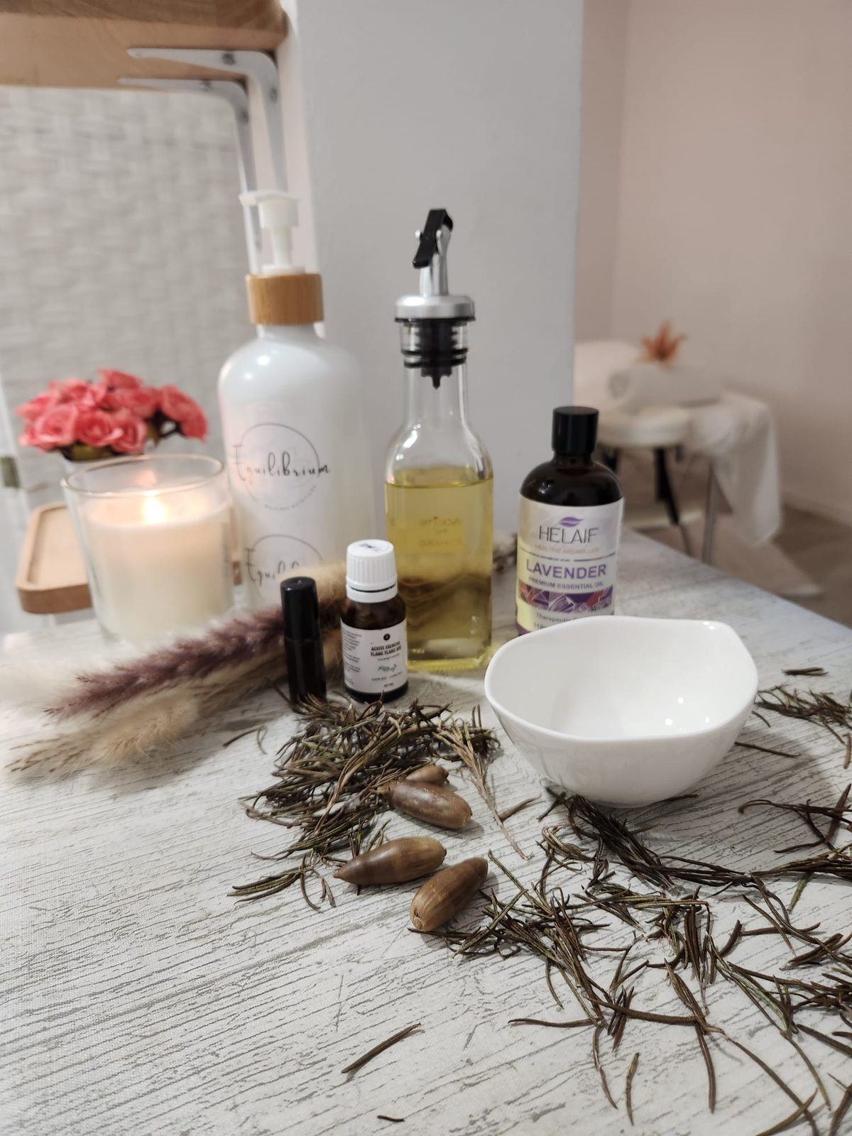 Aceites esenciales naturales masajes Gavà